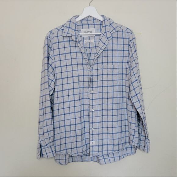 Grayson Flannel button-up Grey Large - Picture 2 of 6